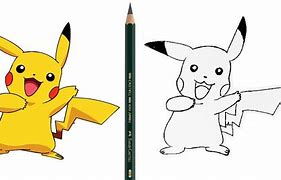 Cara Membuat Gambar Pikachu